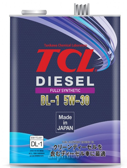 ������ �������� ����� Tcl DIESEL 5W-30 DL-1 ������������� | ������� D0010530