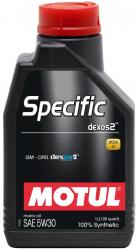 ������ ����� �������� Motul Specific DEXOS2 5w30 ������������� � �������������