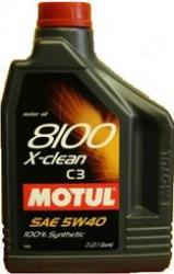 ������ ����� �������� Motul 8100 X-Clean C3 5w40 ������������� � �������������