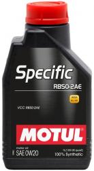 ������ ����� �������� Motul Specific RBS0-2AE 0w20 ������������� � �������������