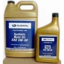 ������ ����� �������� Subaru SUBARU SYNTHETIC OIL SN 5w30 ������������� � �������������