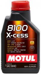 ������ ����� �������� Motul 8100 X-cess 5w40 ������������� � �������������