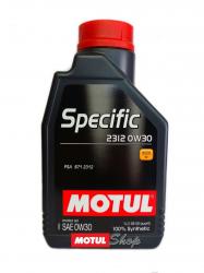 ������ ����� �������� Motul Specific 2312 0w30 ������������� � �������������