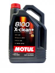 ������ ����� �������� Motul 8100 X-Clean+ 5w30 ������������� � �������������