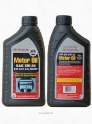 ������ ����� �������� Toyota Motor Oil SN 5w30 ����������������� � �������������