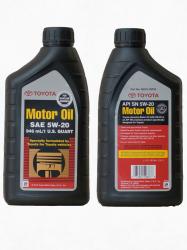 ������ ����� �������� Toyota Motor Oil SN 5w20 ����������������� � �������������