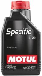 ������ ����� �������� Motul Specific  5122 0w20 ������������� � �������������