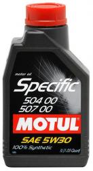 ������ ����� �������� Motul Specific VW 504.00/ 507.00 5w30 ������������� � �������������