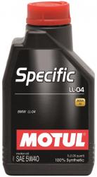 ������ ����� �������� Motul Specific LL-04 5w40 ������������� � �������������