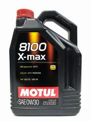 ������ ����� �������� Motul 8100 X-max 0w30 ������������� � �������������