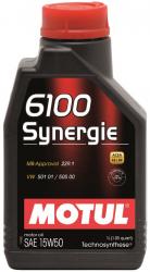 ������ ����� �������� Motul 6100 Synergie 15w50 ����������������� � �������������