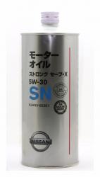 ������ ����� �������� Nissan NISSAN Strong Save X SN 5w30 ����������������� � �������������